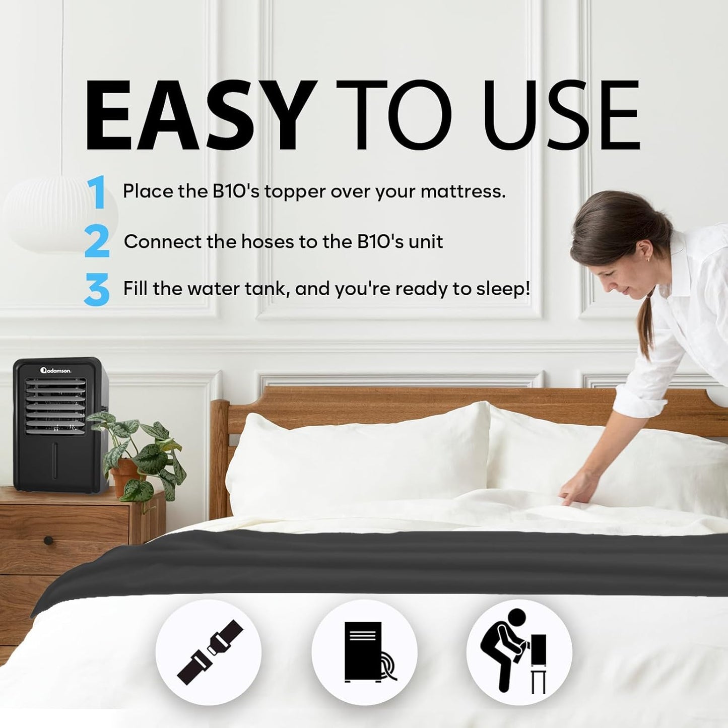Adamson Bed Cooler Sleep System