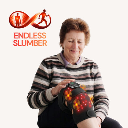 RedRelief™ Knee Brace with Red Light & Infrared Therapy (Wireless Design + Massage)