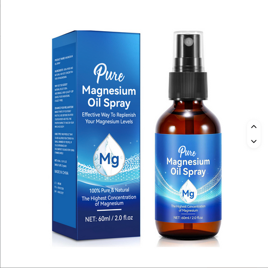 Pure Magnesium Oil Spray (Fast-absorbing relief for muscles, sleep & relaxation)