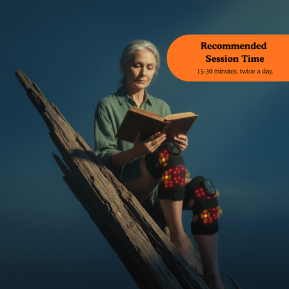 RedRelief™  Knee Brace with Red Light & Infrared Therapy (Wireless Design + Massage)