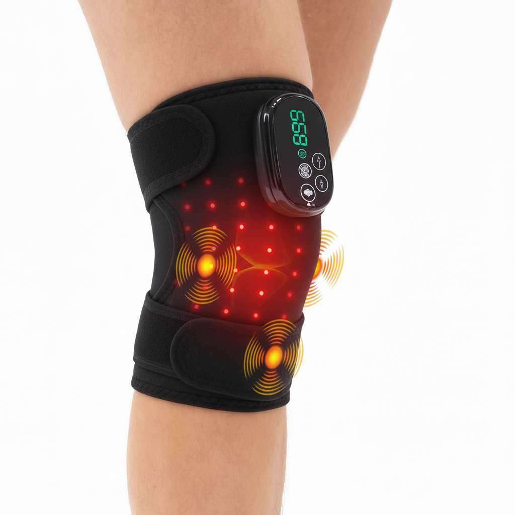 RedRelief™  Knee Brace with Red Light & Infrared Therapy (Wireless Design + Massage)