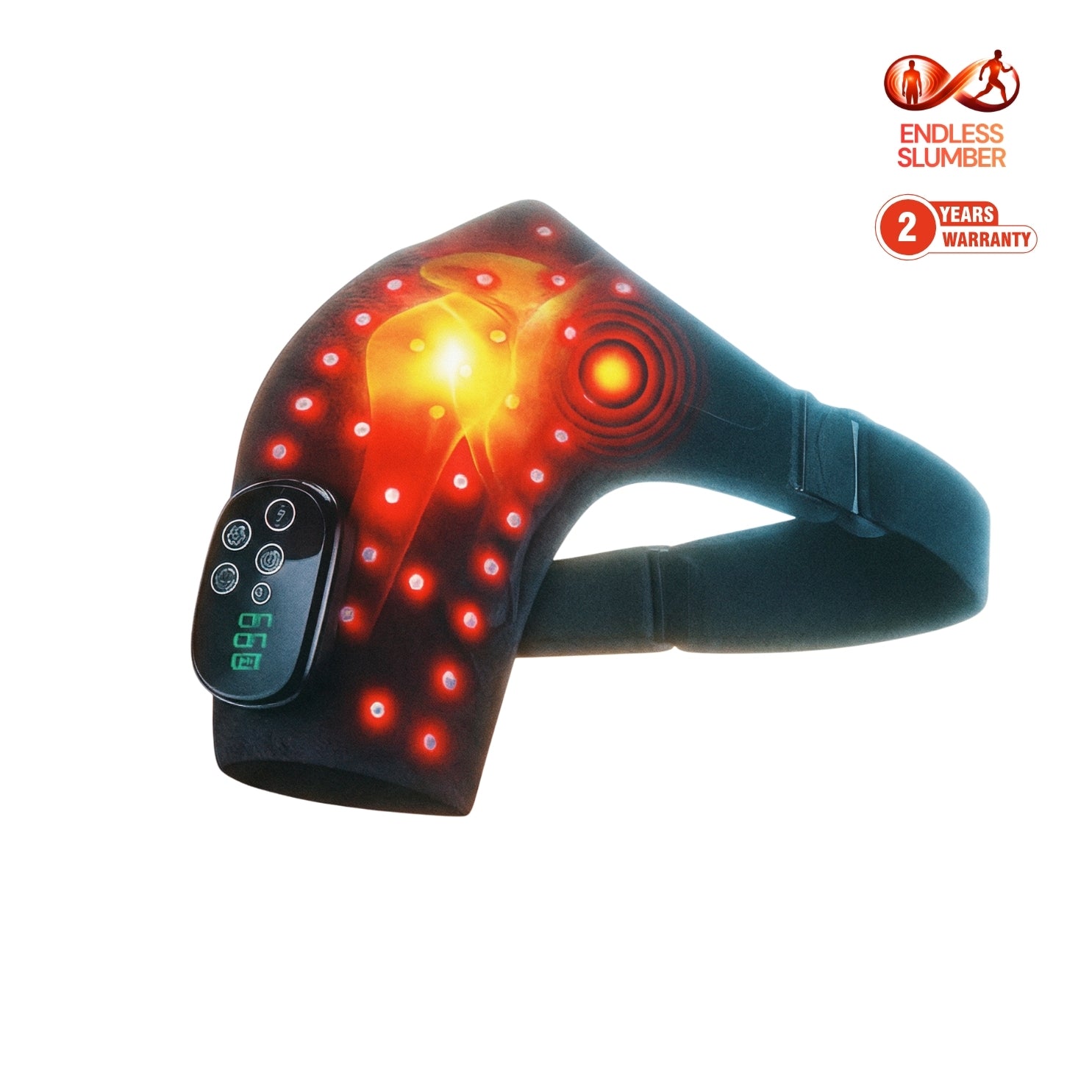 RedRelief™  Shoulder Brace with Infrared & Red Light Therapy + Massage (Left & Right Shoulders)